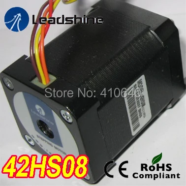 Бесплатная доставка натуральная Leadshine шагового двигателя 42HS08 номинальный ток 1.5