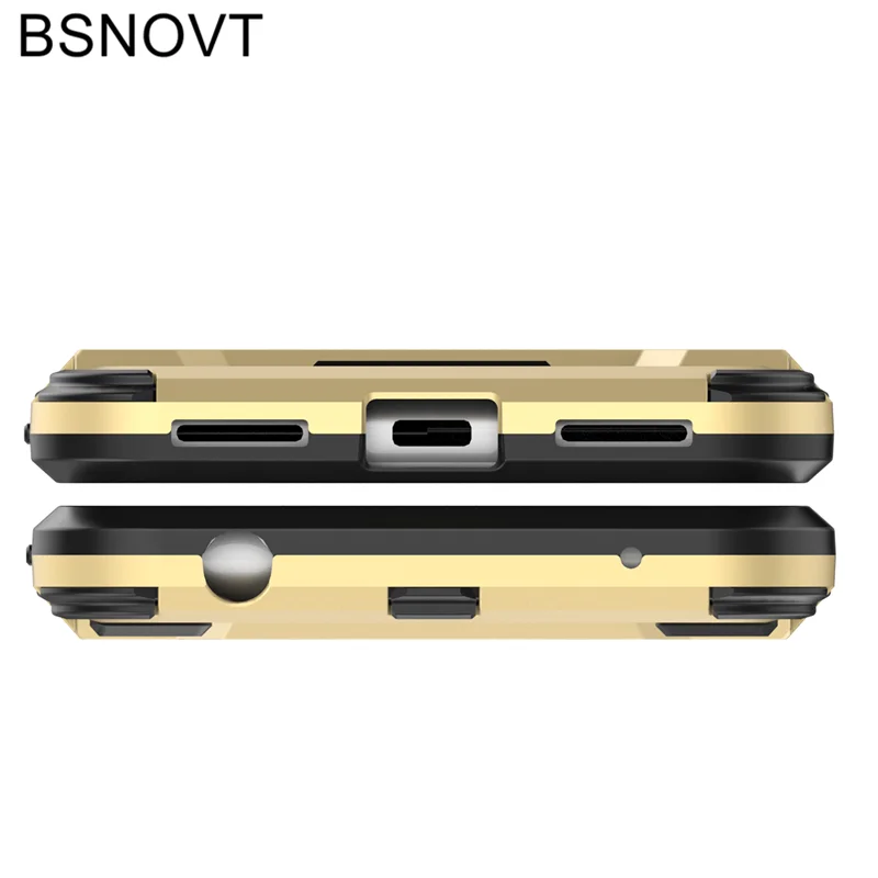 BSNOVT для huawei Honor 6A крышка 5 0 &quotмягкая резина + Пластик Kickstand чехол дело чести 6a DLI-TL20