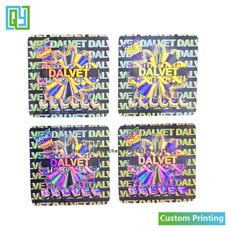 10000pcs 15x15 мм Бесплатная доставка Пользовательские печати 3D серебряные наклейки