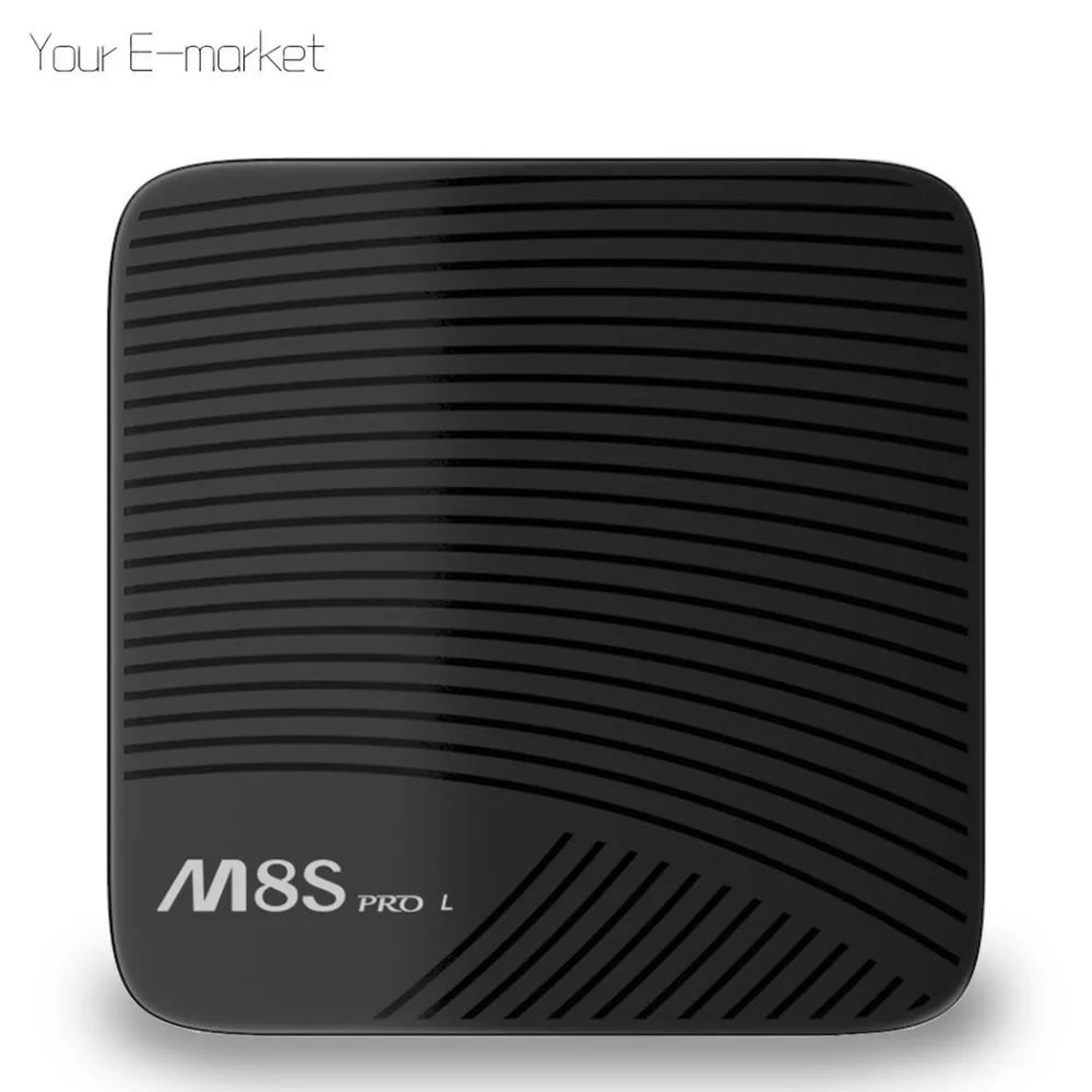 Mecool M8S PRO L Smart ТВ коробка Android 7 1 Декодер каналов кабельного телевидения 4K Amlogic S912 2