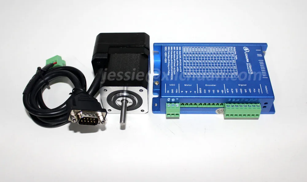 Новый Lichuan 2-фазный шаговый двигатель драйвер комплект Nema17 LCDA257S + LC42H249 hybird