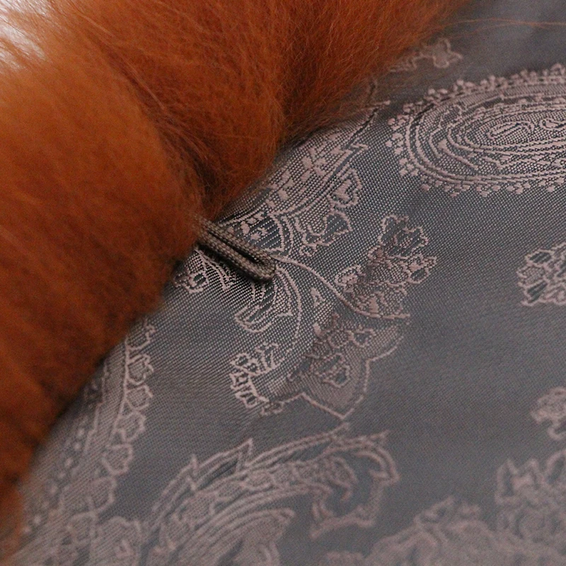 JKP NEW Women real natural fox fur coat 70cm Fur animal vest sleeveless Outwear  fashion winter fur coat  ZHM-75C