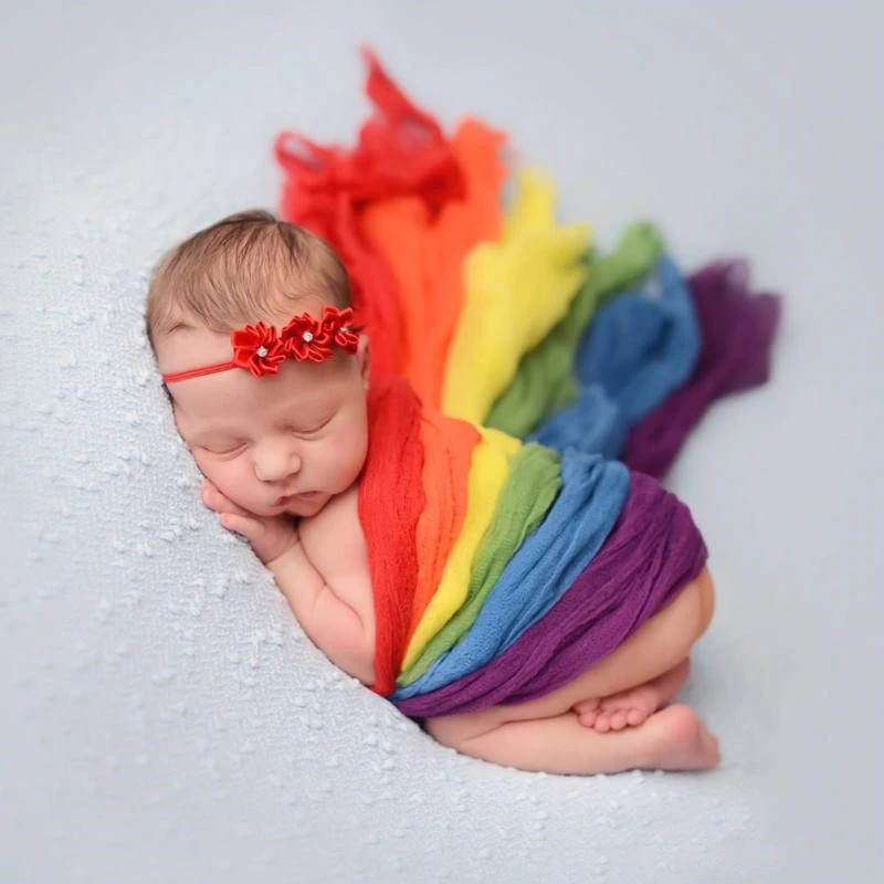 Super Comfortable Newborn Stretch Wrap Swaddle Baby Photography Blankets Shooting Basket Filler New born | Детская одежда и обувь
