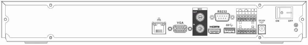 Dahua английская версия 4K видео наблюдения NVR NVR5208-4KS2 NVR5216-4KS2 NVR5232-4KS2 8/16/32 Каналы H.265
