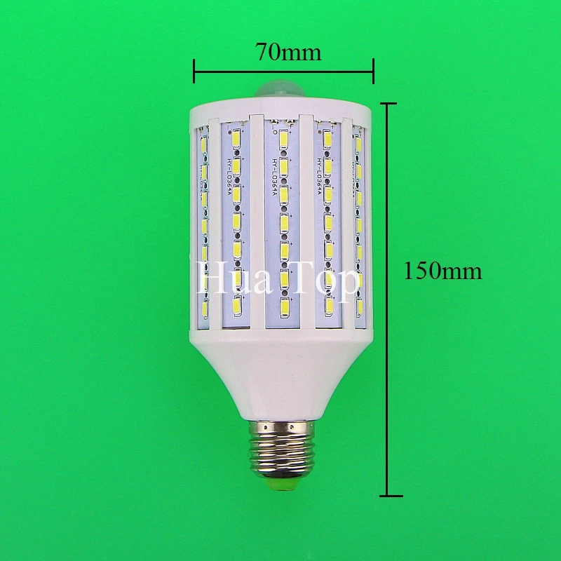 25 Вт intellgent движения LED SMD 5730 чип 98 E27 B22 E14 ПИР Инфракрасный Главная свет крыльцо ампулы индукции тела энергосберегающие лампы