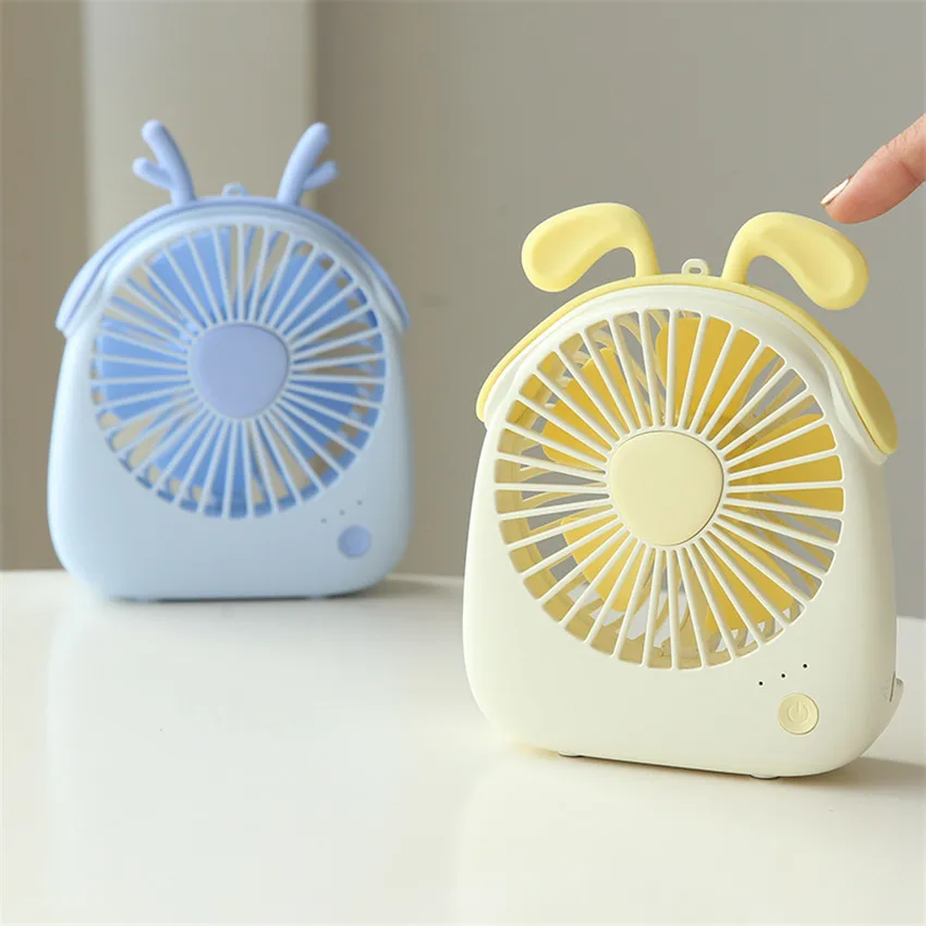 ASKMEER Mini USB Fan Portable Handheld Rechargeable Desktop Summer Cooling Home/Office Cooler | Компьютеры и офис