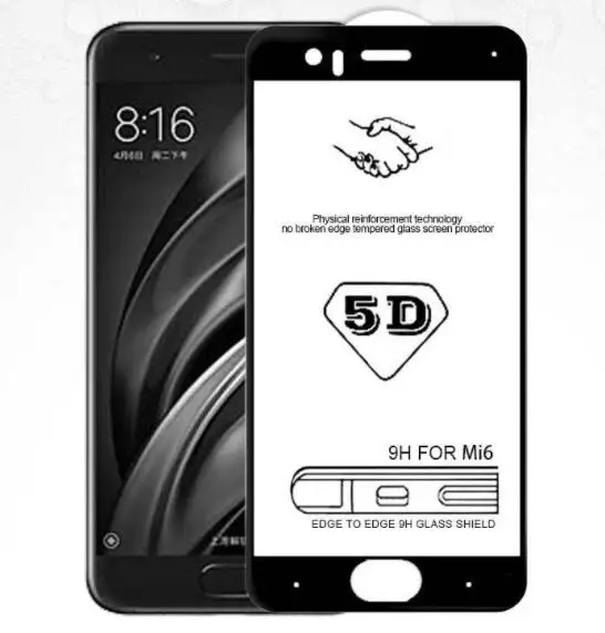 Bonaier Новое высококачественное полностью клеевое стекло для Xiaomi mi6 закаленное