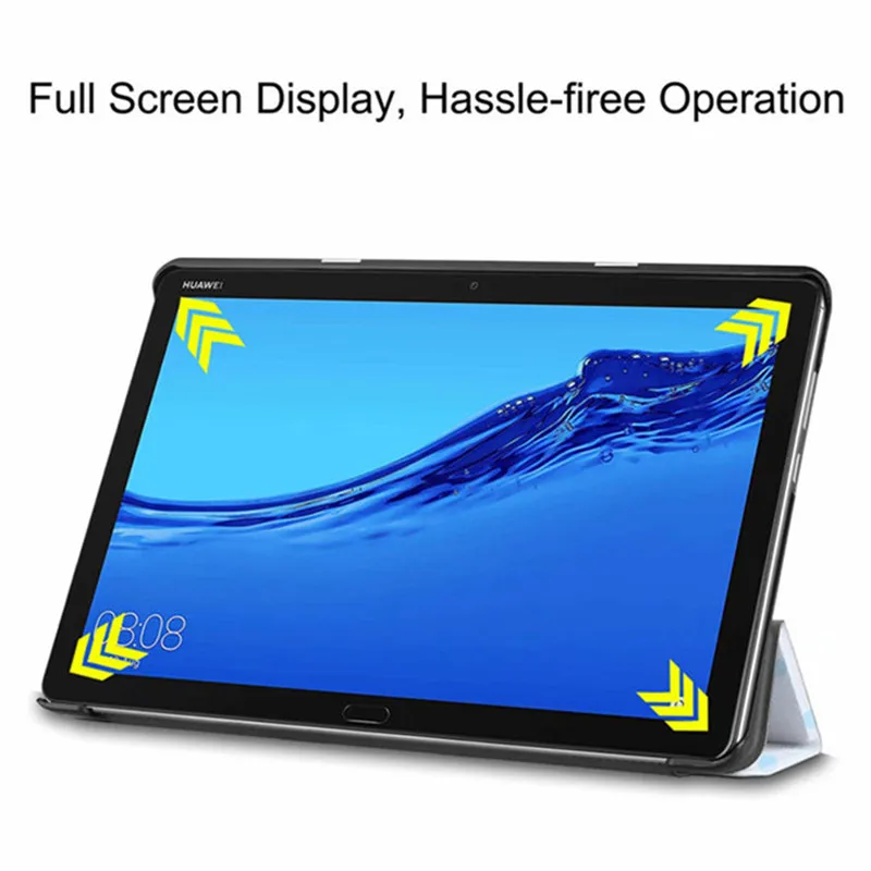 Новое поступление, тонкий чехол для планшета huawei MediaPad M5 Lite 10, чехол-подставка для планшета M5 Lite 10, 10,1 BAH2-L09/W19 DL-AL09