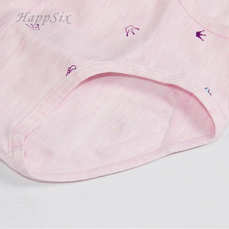 5 шт./лот детские трусики 100% хлопок летнее нижнее белье для девочек одежда