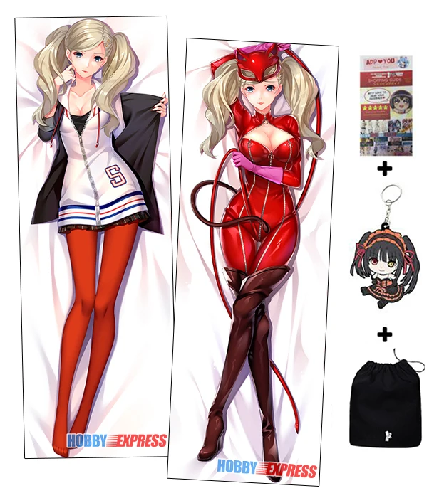 Hobby Express Dakimakura Japanese Otaku Waifu Hugging Body Pillow Cover P5A Ann Takamaki H3806A | Дом и сад