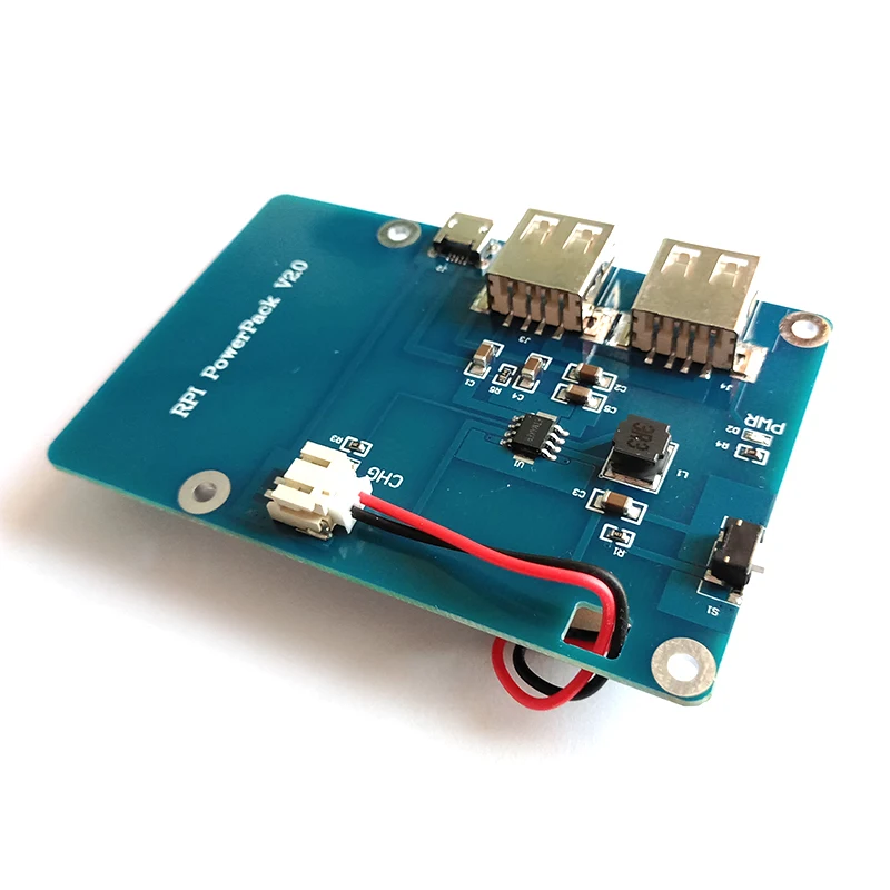 Плата расширения литиевого аккумулятора с переключателем для Raspberry Pi 3 2 Модель B 1