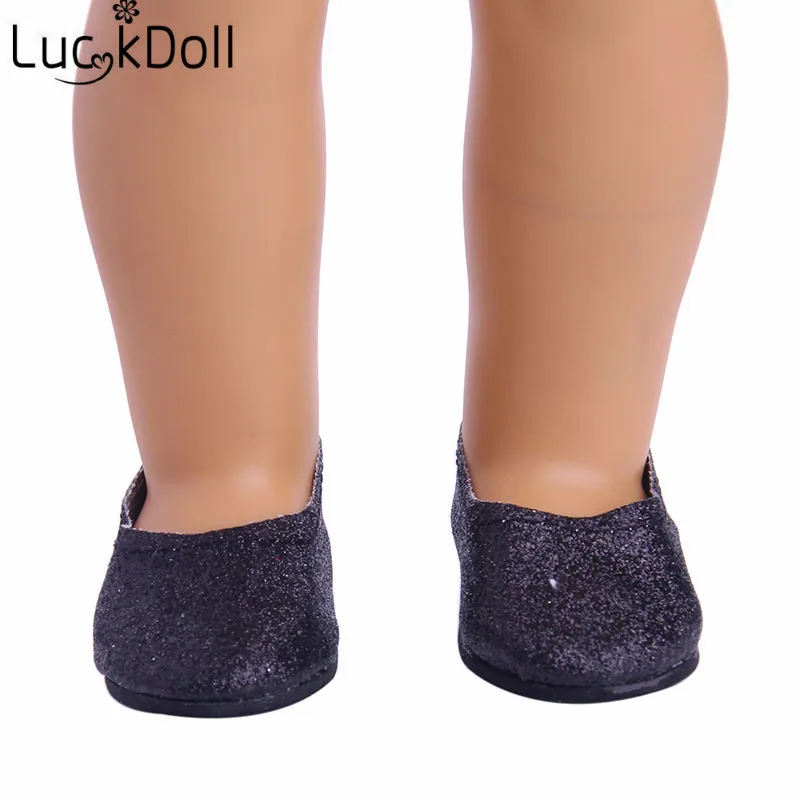 Красочная милая обувь LUCKDOLL 18 дюймов американская кукла 43 см аксессуары для