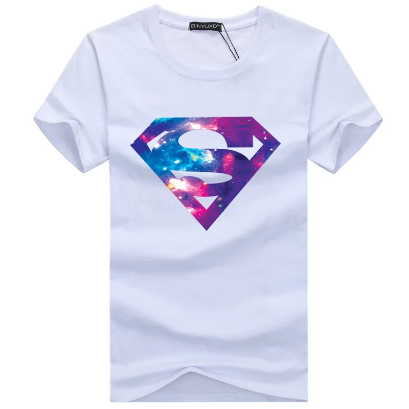 Летняя новая мужская футболка с короткими рукавами большого размера Молодежная