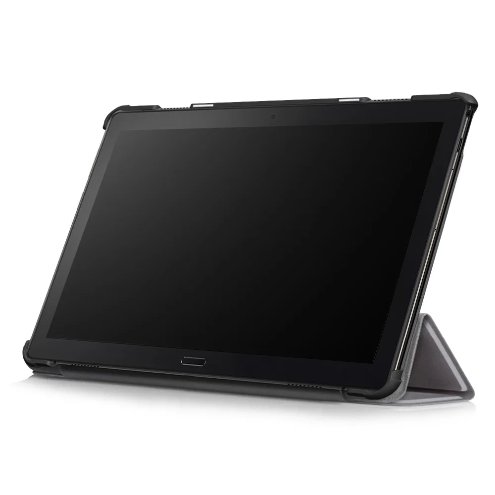 Для Lenovo Tab P10 флип чехол тройного сложения с магнитной подставкой для планшета