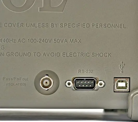 Осциллограф RIGOL DS1052E 500MSa/s 512 K Глубина памяти с USB 50 МГц цифровой осциллограф 2