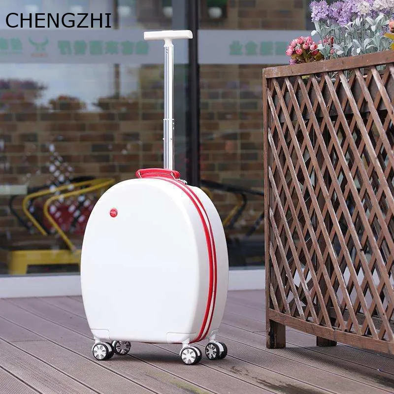 CHENGZHI NEW 20&quotInch ABS+PC Rolling Luggage Spinner Trolley Girls Carry On Suitcase Travel With Wheels | Багаж и сумки