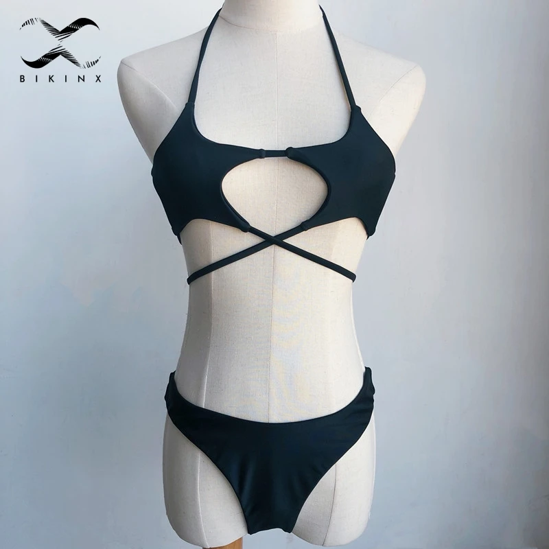 Bikinx Star микро бикини 2019 сплошной бондаж купальник пуш ап сексуальный женский