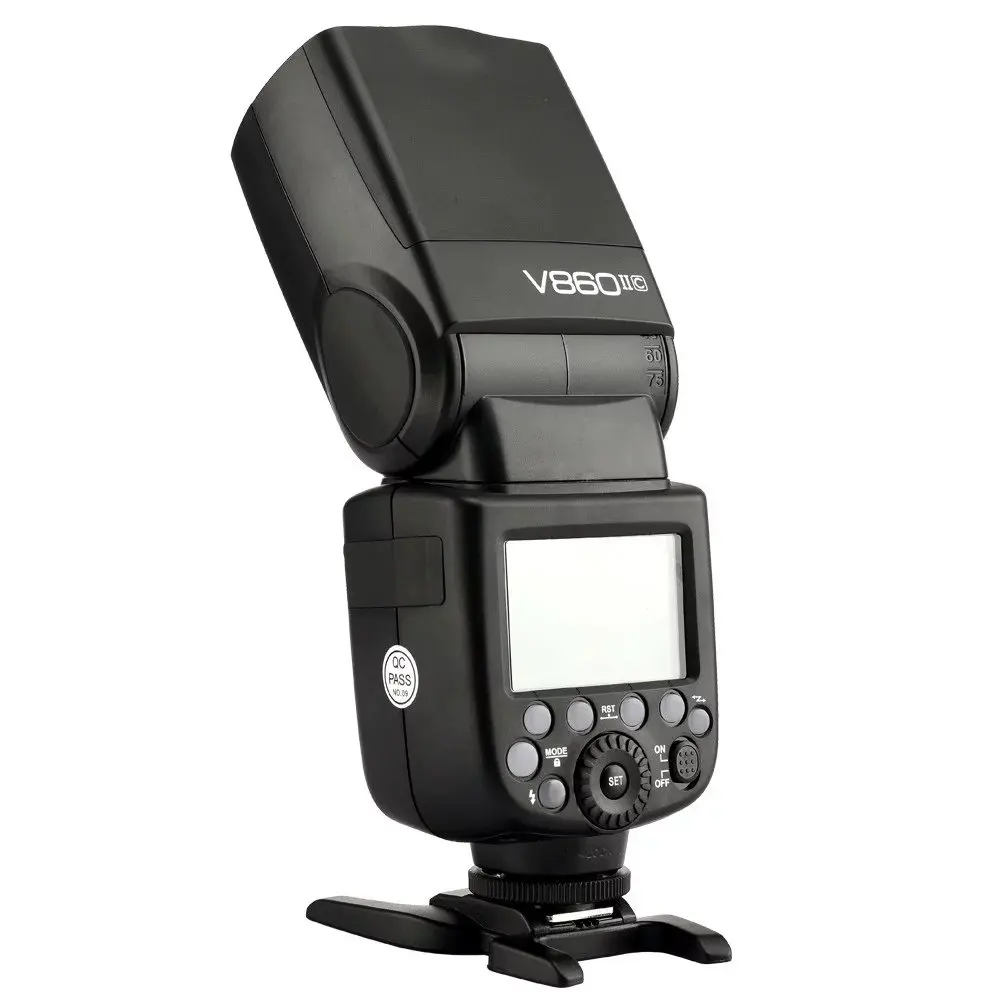 Godox V860II GN60 i-TTL HSS 1/8000s Speedlite Flash w/ Li-ion Battery + Xpro Transmitter for Canon Nikon Sony Fuji Olympus | Электроника