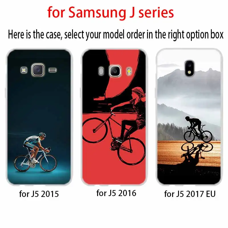 Велосипедный Чехол для телефона Samsung Galaxy j6 J8 J7 J5 J3 J4 Plus 2018 2017 2016 J610 Prime мягкий