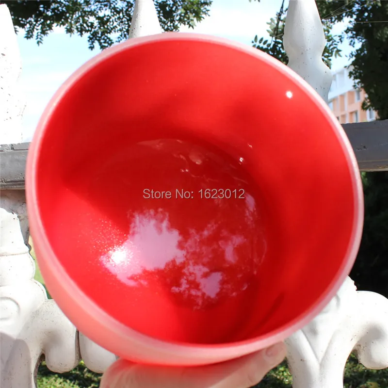 Хрустальная Поющая чаша 8 дюймов зеленая чакра для звукотерапии матовая