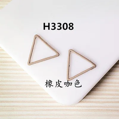 Оптовая продажа 100 шт. резиновые цвета искусственный сплав Hollwo Out круглые