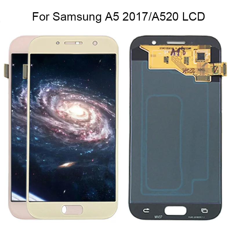 Y-HOIVA 100% протестированный супер AMOLED ЖК-дисплей для SAMSUNG GALAXY A5 2017 A520 A520F SM-A520F