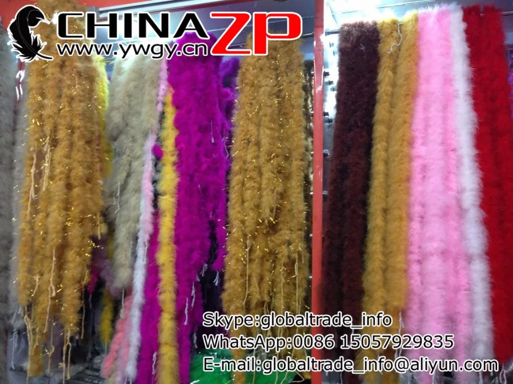 Retail and Wholesale from CHINAZP Factory 20G/piece 10yards/lot Beautiful White Wedding Decoration Marabou Feather Boas | Дом и сад