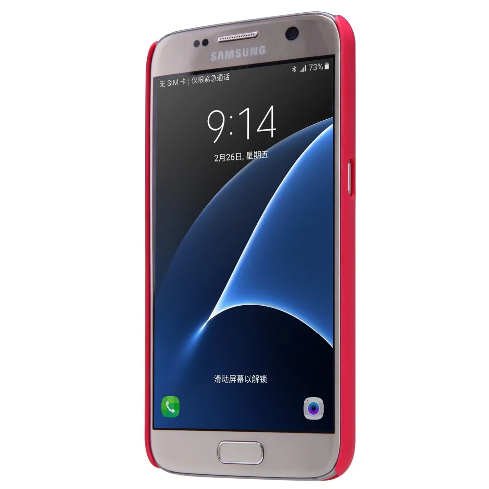 Для samsung Galaxy S7 край G9350 Nillkin Матовая защитная обложка Пластик чехол с розничной