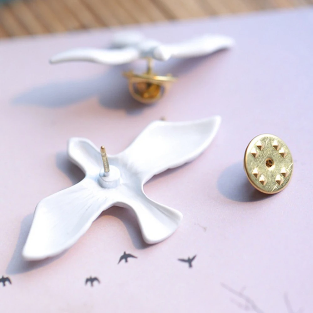 Fashion Sweater Clip Lapel Animal Pin Collar Alloy Breastpin Cartoon Decor Unique Brooch Enamel Jewelry | Украшения и аксессуары