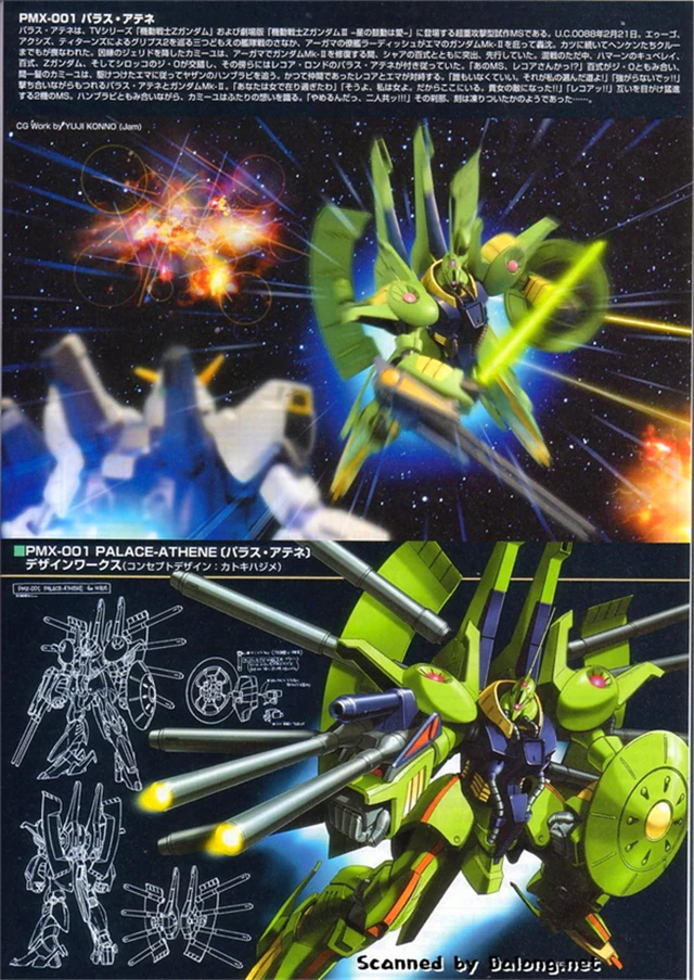 Гандам HG 1/144 модель дворца Athene PMX-001 мобильный костюм происхождения GTO детские игрушки