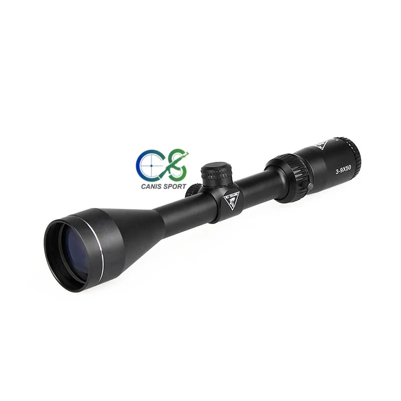 Fly Shark Rifle Scope 3x-9x50 прицел для охотничьей Винтовки 1 дюймов Размер трубки Черный для наружного охотничьего gs1-0334