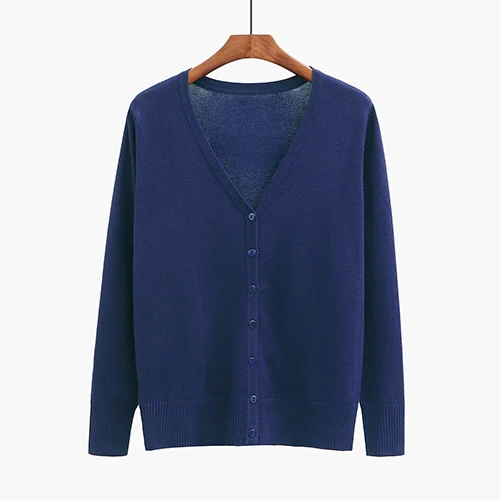 Женские кардиганы, вязаная куртка, женский кардиган размера плюс 5XL, вязаный кардиган размера плюс, винтажный осенний кардиган с длинным рукавом - Цвет: Blue