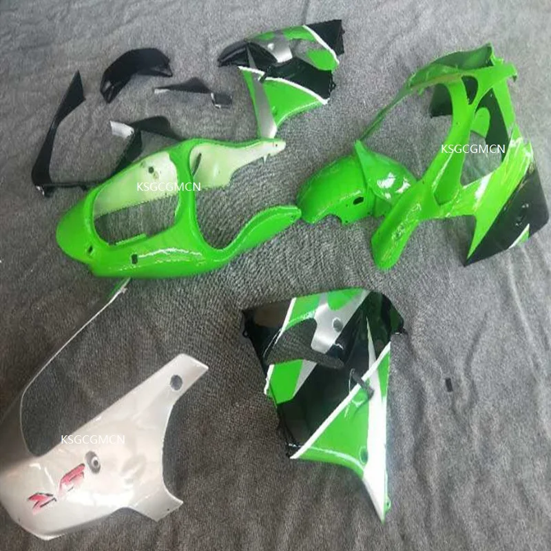 Корпус мотоцикла для KAWASAKI NINJA ZX9 R ZX900 ZX 9R 00 01 900 9 зеленый черный ZX9R 2000 2001