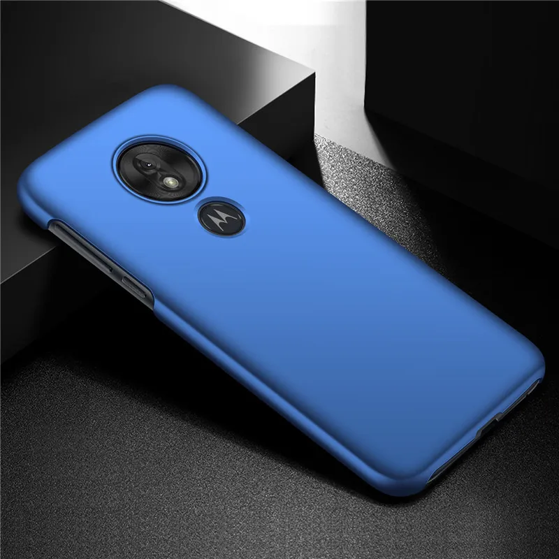Роскошный простой защитный противоударный чехол для телефона Motorola Moto G7 power ультра тонкий жесткий чехол из поликарбоната для Moto G7 Play Coque