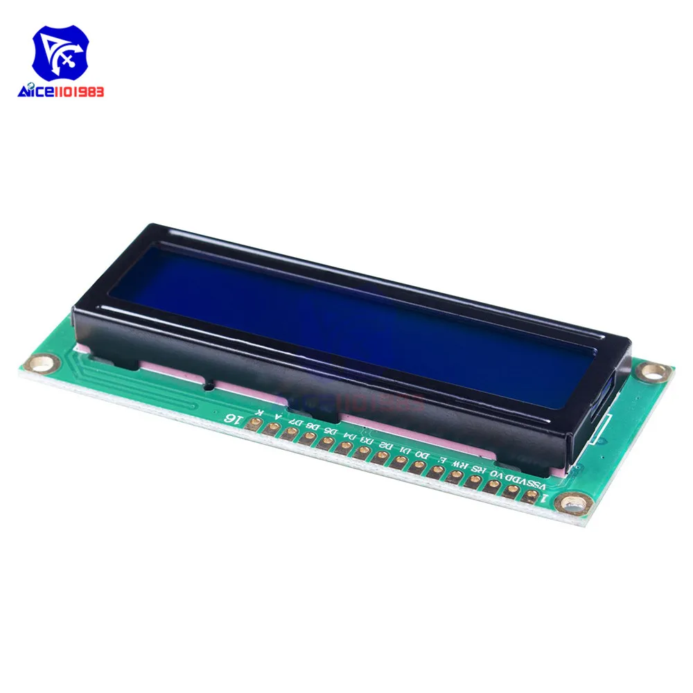 ЖК дисплей diymore 1602LCD с IIC I2C TWI последовательный интерфейс SPI Board 5V для Arduino|character