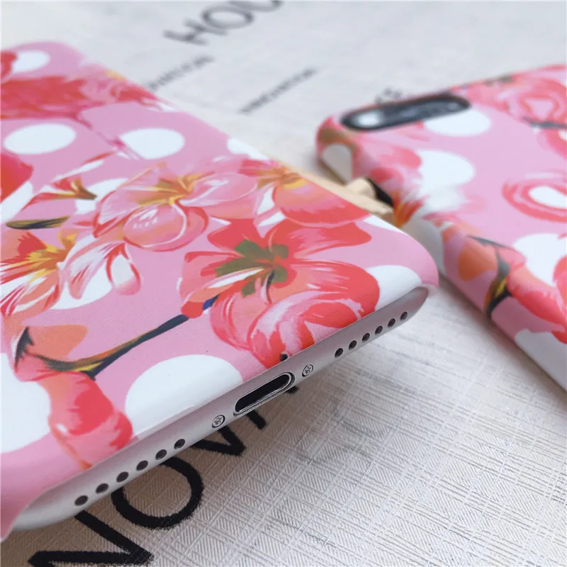 С цветочным рисунком Фламинго мода чехол для iPhone X 6 S 7 8 плюс XS XR MAX Plus чехлы