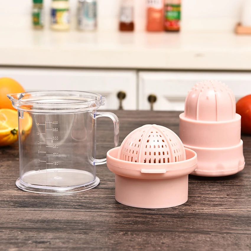 400 мл Портативный ручная соковыжималка для лимона Мини фруктов ручной Лимон