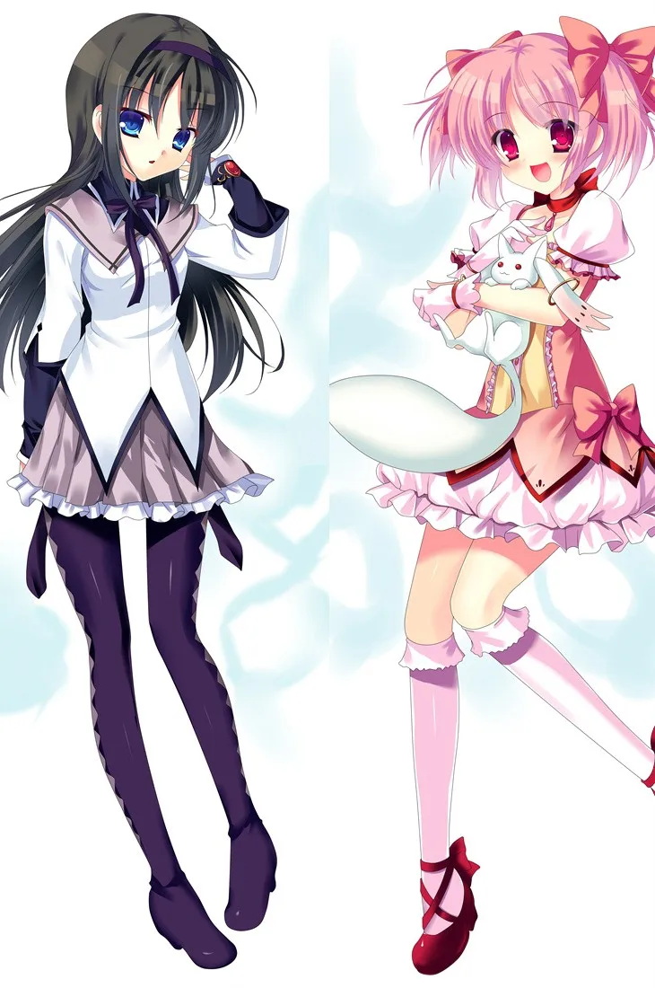 Чехол Dakimakura с японским аниме принтом наволочки Puella Magi Madoka Magica чехол для обнимания