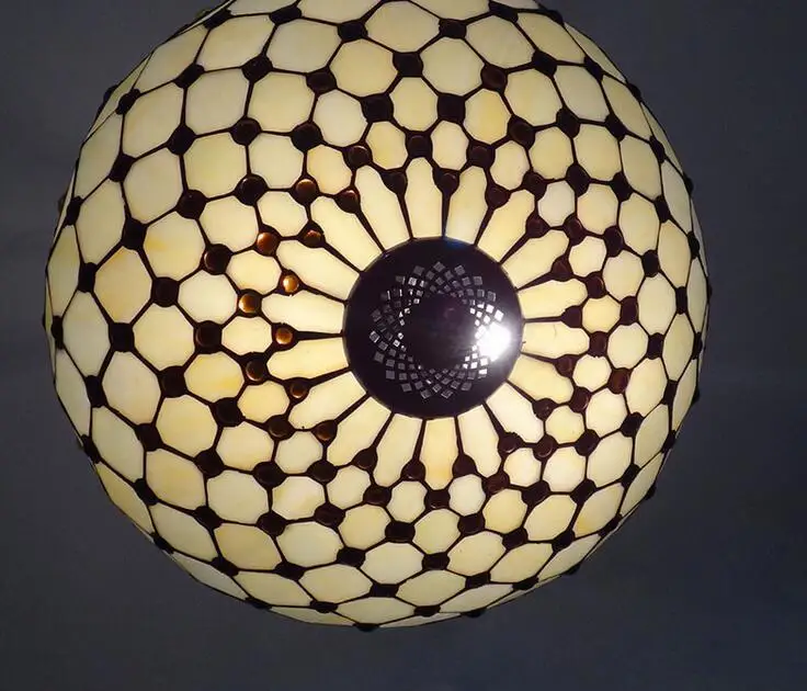 Витражный подвесной светильник освещение для гостиной лампа занавеска с