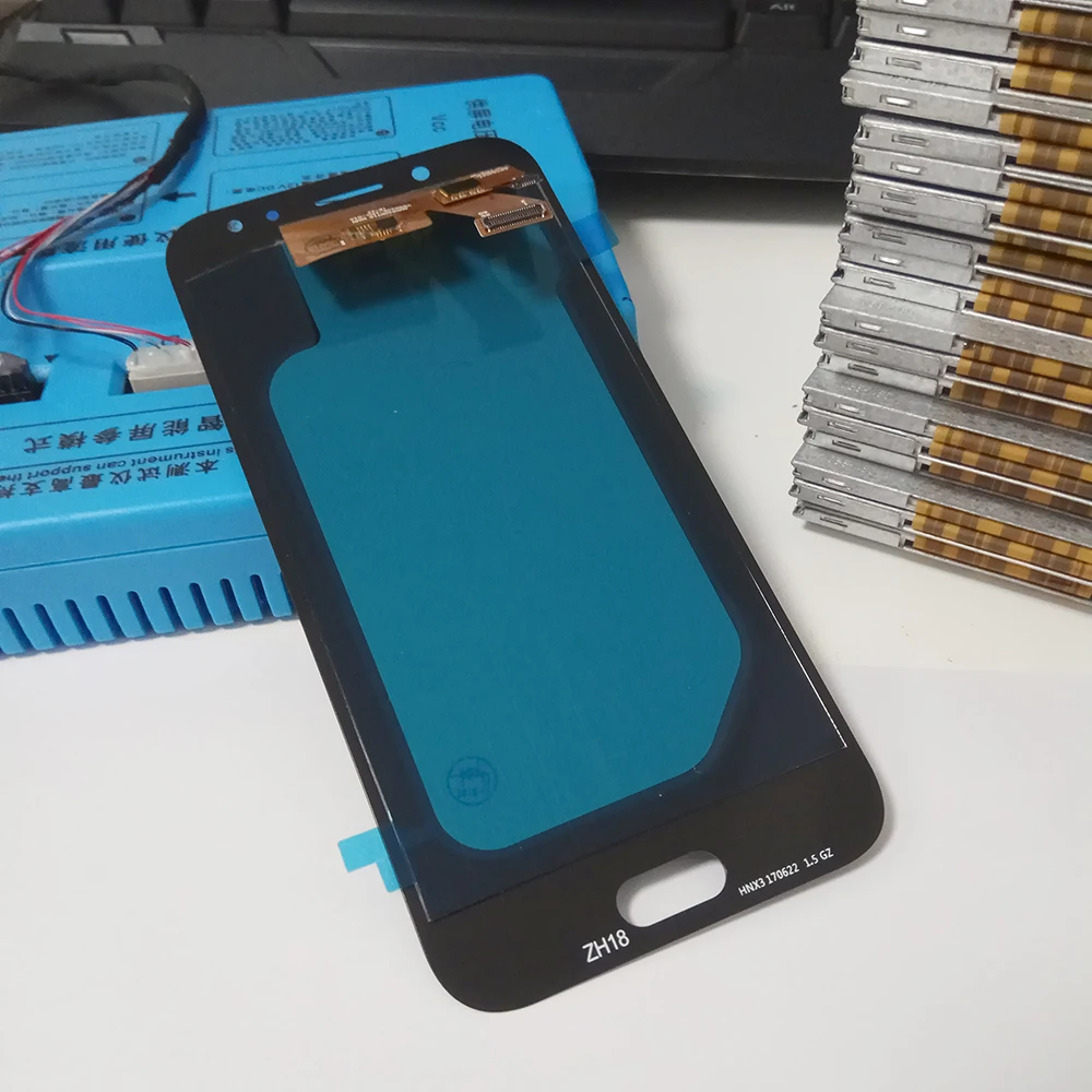 Супер Amoled настраиваемый ЖК-для Samsung Galaxy J5 j530 J530F AMOLED J5 pro дисплей J530FM сенсорный экран Оцифровка сборка