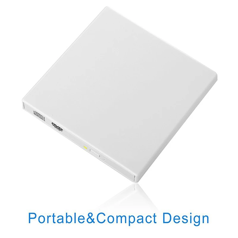 KuWfi USB 2 0 Внешний DVD Оптический привод комбо CD RW горелка DVD/CD ROM проигрыватель Portatil
