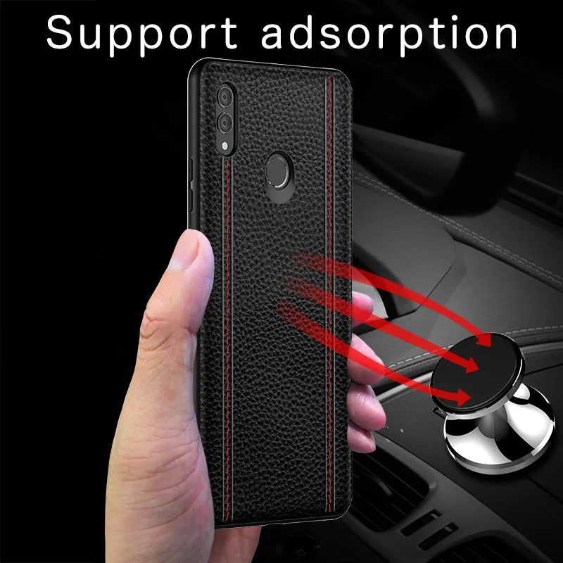 Роскошный чехол из натуральной кожи для huawei P20 PRO HONOR NOTE 10 полностью защитный