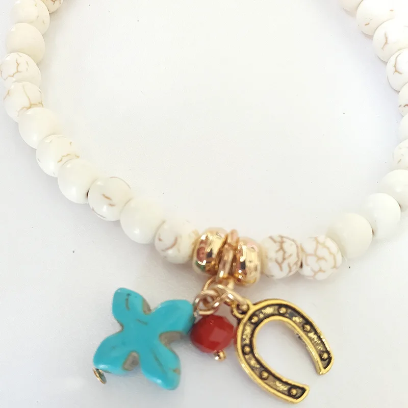 Новинка 2021 женский браслет Dongmu с бусинами ручные струны в богемном стиле