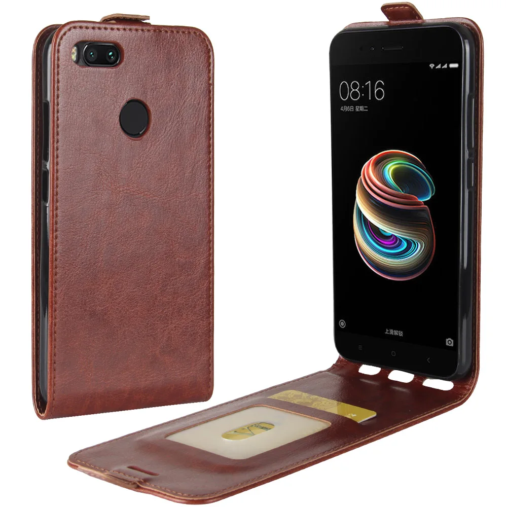 Cyboris чехол для Xiaomi Mi 5x роскошный бумажник из искусственной кожи Вертикальный