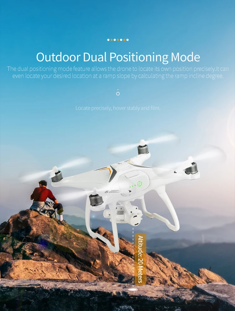 Бесщеточный Профессиональный Дрон с GPS Wi Fi FPV 1080P HD камера VS DJI phantom 3 4 pro RC Drone