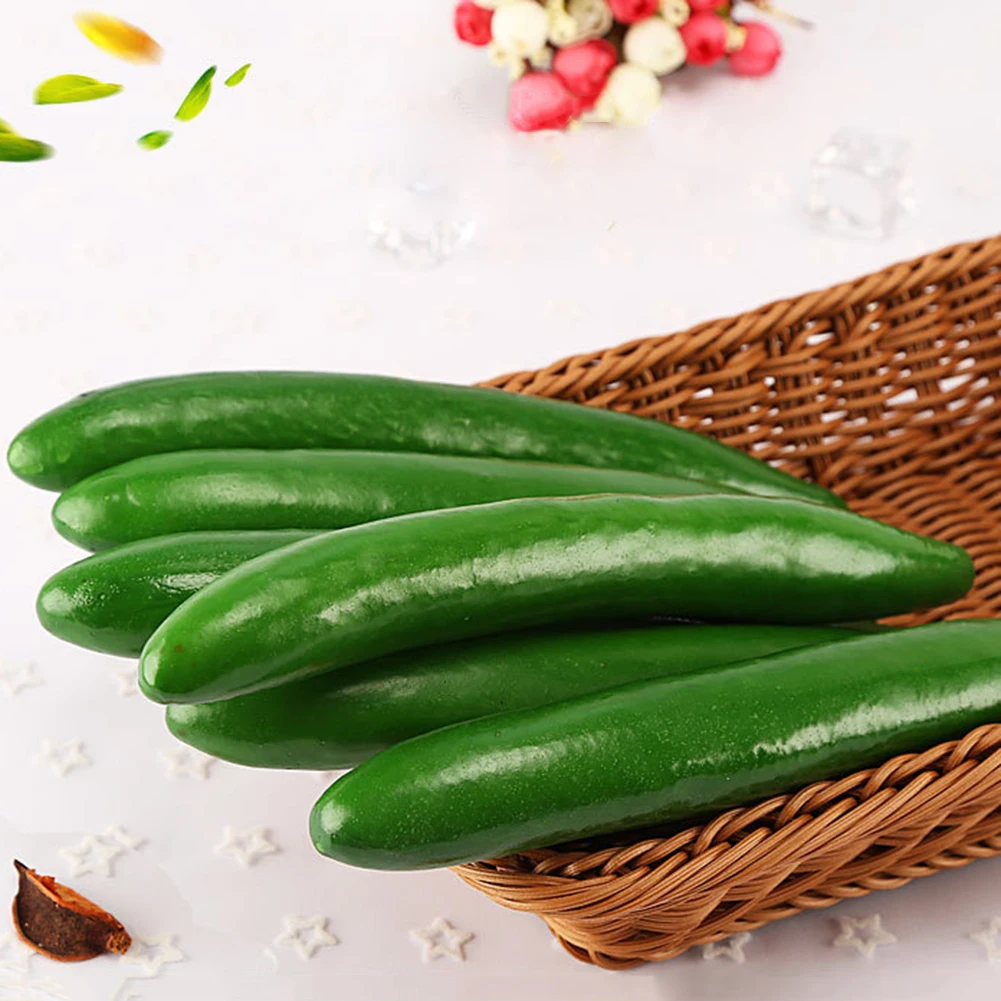 Искусственные овощи 4 шт./компл. искусственные огурцы для фото реквизит поделки|Искусственные продукты и