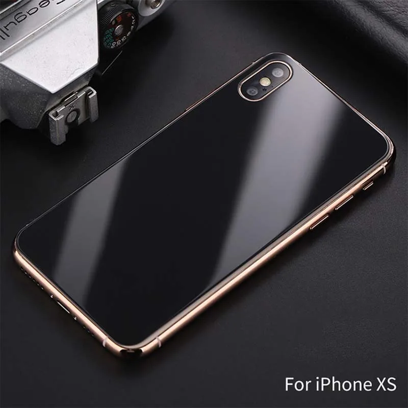 XSDTS заднее стекло для iPhone X XR XS Max 7 8 Plus 10 закаленное 9 H 2.5D имеет защитную пленку