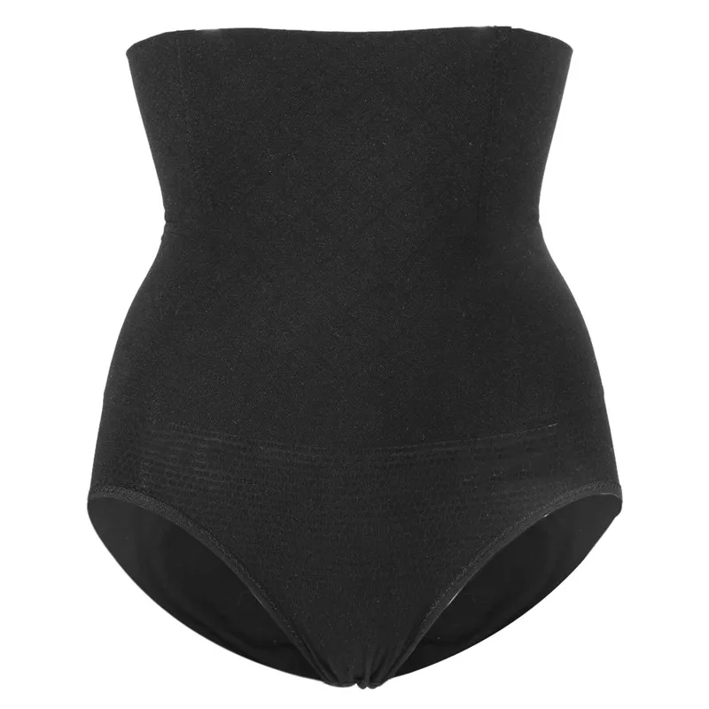 Black(XLXXL) Новинка коррекция осанки для женщин трусики с завышенной талией Утягивающие трусы Трусы утягивающие нижнее белье - Цвет: Black(XLXXL)