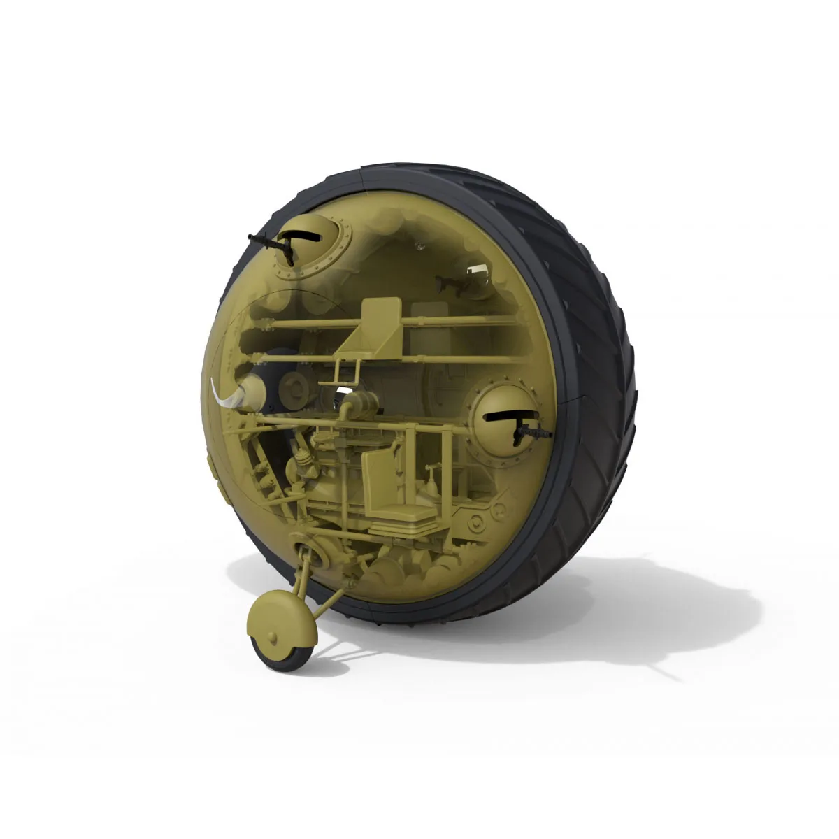 Набор для сборки 1/35 MINIART MA40006 Kugelpanzer Ball Tank