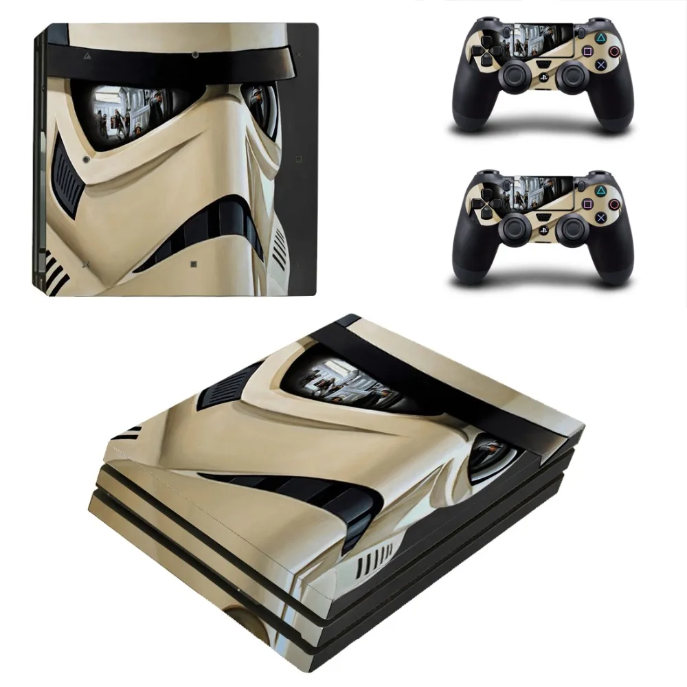 Звездные войны PS4 Pro наклейка для кожи виниловая наклейка для консоли Playstation 4 и 2 контроллеров PS4 Pro наклейка для кожи